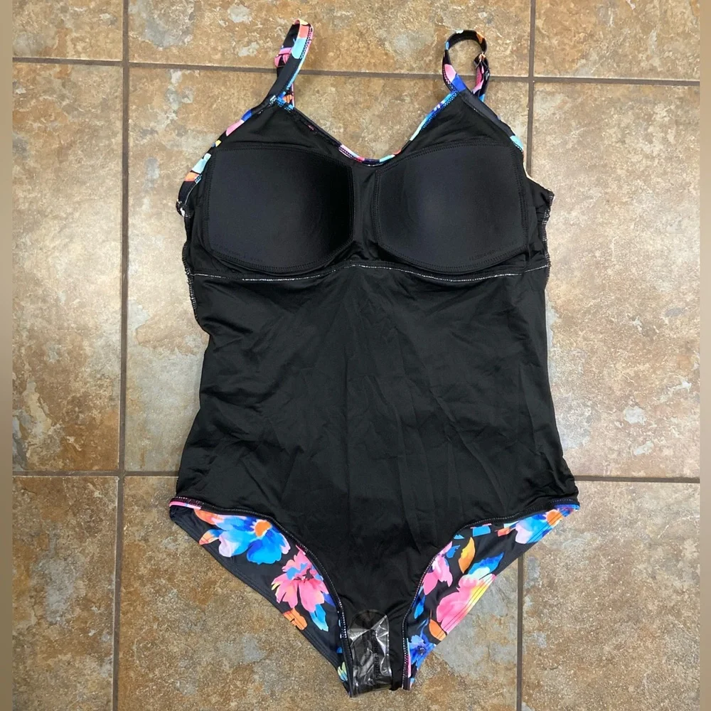 NWT Aqua Eve 18W Swimsuit - Picture 4 of 9